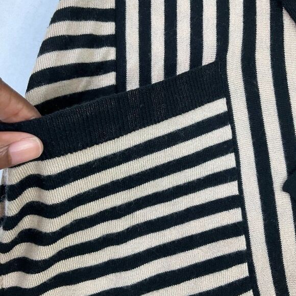 Splendid Open Front Cardigan Striped Dolman 3/4 Sleeve Loose Fit Sweater XS/S - Picture 4 of 11